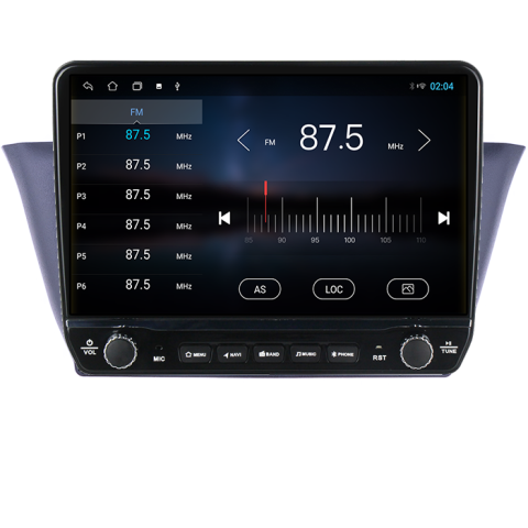 Navigatie dedicata Iveco Klen, RV Tesla cu butoane rotative model 2024, 4GB RAM 64GB ROM, Procesor Quadcore, Android 14, Display QLED 10", DSP, Carplay&Android Auto [2]