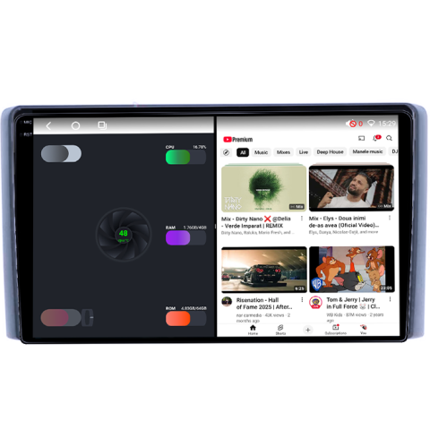 Navigatie dedicata Iveco Daily 2018, 4GB RAM 64GB ROM, Procesor Qualcomm Octacore, Android 14, Rezolutie 2K, Display QLED 9", DSP, Carplay&Android Auto, SIM 4G [2]