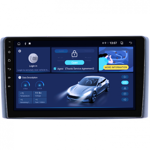 Navigatie dedicata Iveco Daily 2018, 8GB RAM 128GB ROM, Octacore, Platforma TS18, Android 13, Display QLED 9”, Suporta camera 360º, DSP, Carplay&Android Auto, SIM 4G, Ventilator Activ [1]