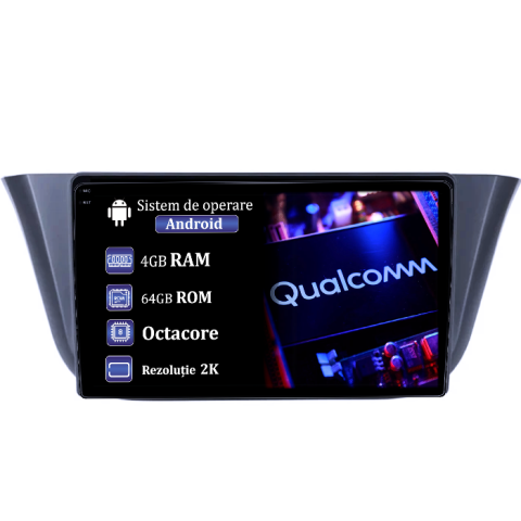 Iveco - Navigatie dedicata Iveco Klen, RV, 4GB RAM 64GB ROM, Procesor Qualcomm Octacore, Android 14, Rezolutie 2K, Display QLED 9", DSP, Carplay&Android Auto, SIM 4G