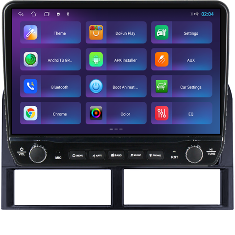 Navigatie dedicata Jeep Grand Cherokee 1999-2005 Tesla cu butoane rotative model 2024, 4GB RAM 64GB ROM, Procesor Quadcore, Android 14, Display QLED 10", DSP, Carplay&Android Auto [2]