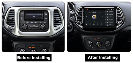 Navigatie dedicata Jeep Compass 2016-2018, 4GB RAM 32GB ROM, Octacore, Android 14, Display QLED 1K 10", DSP, Carplay&Android Auto, SIM 4G, Bluetooth, Ventilator Activ [7]
