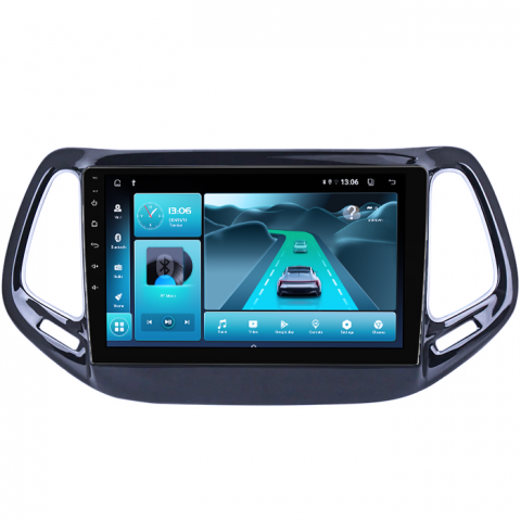 Navigatie dedicata Jeep Compass 2016-2018, 8GB RAM 128GB ROM, Octacore, Platforma 7862,Android 13, Display QLED 10”, Suporta camera 360º, DSP, Carplay&Android Auto, SIM 4G, Ventilator Activ [2]