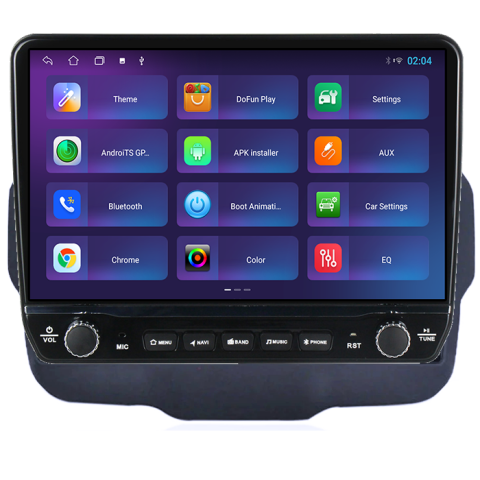 Navigatie dedicata Jeep Renegade 2014-2018 Tesla cu butoane rotative model 2024, 4GB RAM 64GB ROM, Procesor Quadcore, Android 14, Display QLED 10", DSP, Carplay&Android Auto [3]