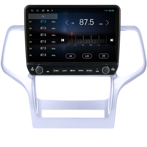 Navigatie dedicata Jeep Grand Cherokee 2010-2013 Tesla cu butoane rotative model 2024, 4GB RAM 64GB ROM, Procesor Quadcore, Android 14, Display QLED 10", DSP, Carplay&Android Auto [1]