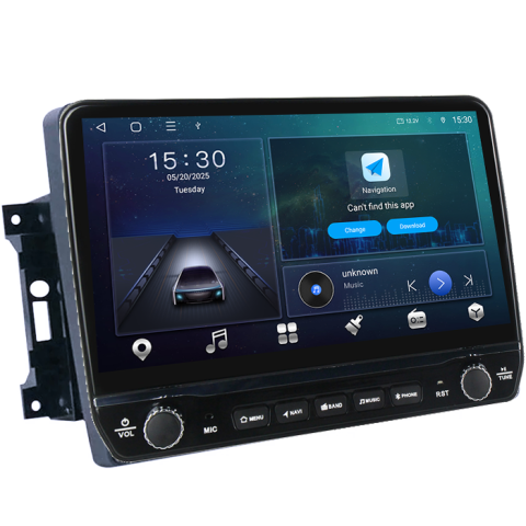 Navigatie dedicata Jeep Wrangler 2007-2018 Tesla cu butoane rotative model 2024, 4GB RAM 64GB ROM, Procesor Quadcore, Android 14, Display QLED 10", DSP, Carplay&Android Auto [5]
