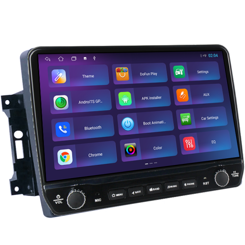 Navigatie dedicata Jeep Wrangler 2007-2018 Tesla cu butoane rotative model 2024, 4GB RAM 64GB ROM, Procesor Quadcore, Android 14, Display QLED 10", DSP, Carplay&Android Auto [3]