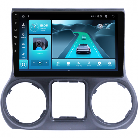 Navigatie dedicata JEEP Wrangler 2011- 2016, 8GB RAM 128GB ROM, Octacore, Platforma TS18, Android 13, Display QLED 10”, Suporta camera 360º, DSP, Carplay&Android Auto, SIM 4G, Ventilator Activ [2]