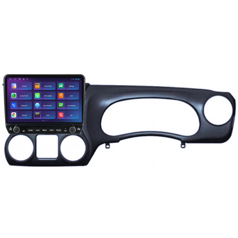 Navigatie dedicata Jeep Wrangler 2014-2016 Tesla cu butoane rotative model 2024, 4GB RAM 64GB ROM, Procesor Quadcore, Android 14, Display QLED 10", DSP, Carplay&Android Auto [3]