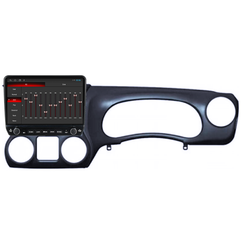 Navigatie dedicata Jeep Wrangler 2014-2016 Tesla cu butoane rotative model 2024, 4GB RAM 64GB ROM, Procesor Quadcore, Android 14, Display QLED 10", DSP, Carplay&Android Auto [1]