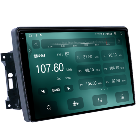 Navigatie dedicata Jeep Wrangler Rubicon 2008-2010, 4GB RAM 64GB ROM, Procesor Qualcomm Octacore, Android 14, Rezolutie 2K, Display QLED 10", DSP, Carplay&Android Auto, SIM 4G [4]