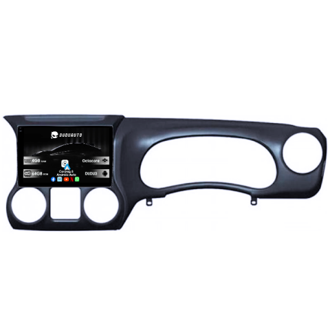 Navigatii Dedicate - Navigatie dedicata Wrangler 2014-2016, DUDU3, 4GB RAM 64GB ROM, Octacore, Platforma 8581, Android, Display QLED 9", DSP, Carplay&AndroidAuto