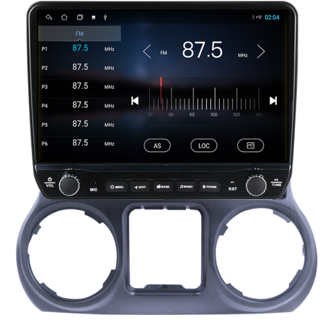 Navigatie dedicata Jeep Wrangler 2011-2016 Tesla cu butoane rotative model 2024, 4GB RAM 64GB ROM, Procesor Quadcore, Android 14, Display QLED 10", DSP, Carplay&Android Auto [3]