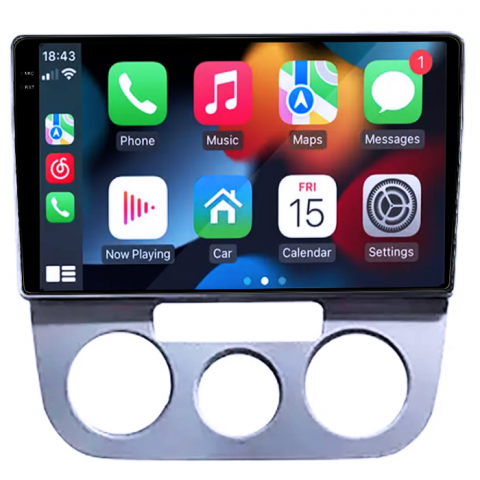 Jetta 3 2004-2011 - Navigatie dedicata Jetta 5 2005-2010, 8GB RAM 128GB ROM, Octacore, Platforma TS18, Android 14, Display QLED 10", Suporta camera 360", DSP, Carplay&Android Auto, S