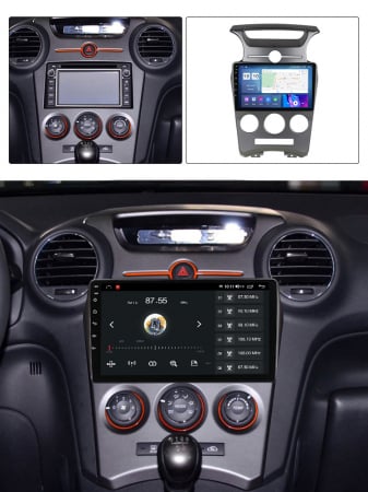 Navigatie dedicata KIA Carens 2007-2011, 4GB RAM 32GB ROM, Octacore, Android 14, Display QLED 1K 9", DSP, Carplay&Android Auto, SIM 4G, Bluetooth, Ventilator Activ [4]