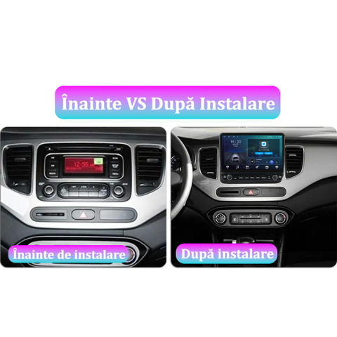 Navigatie dedicata KIA Carens 2013-2018 Tesla cu butoane rotative model 2024, 4GB RAM 64GB ROM, Procesor Quadcore, Android 14, Display QLED 10", DSP, Carplay&Android Auto [6]