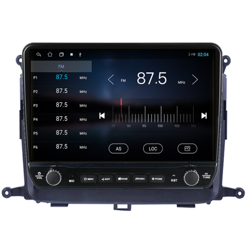 Navigatie dedicata KIA Carens 2013-2018 Tesla cu butoane rotative model 2024, 4GB RAM 64GB ROM, Procesor Quadcore, Android 14, Display QLED 10", DSP, Carplay&Android Auto [2]