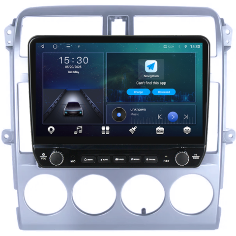 Navigatie dedicata Kia Carnival 2002-2006 Tesla cu butoane rotative model 2024, 4GB RAM 64GB ROM, Procesor Quadcore, Android 14, Display QLED 10", DSP, Carplay&Android Auto [5]