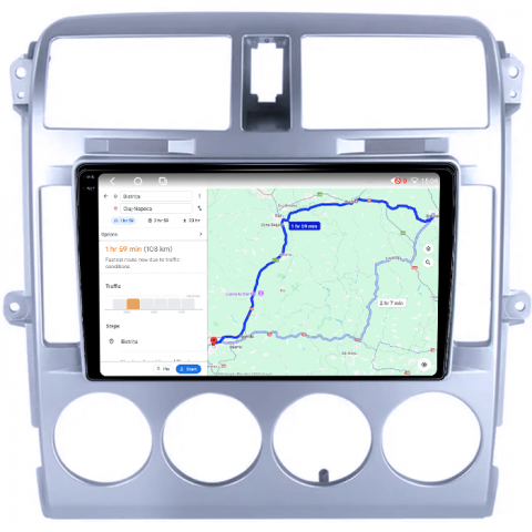 Navigatie dedicata KIA Carnival 2002-2006, 4GB RAM 64GB ROM, Octacore, Android 14, Display QLED 1K 9", Carplay&Android Auto, SIM 4G, Ventilator Activ [3]