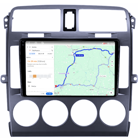 Navigatie dedicata KIA Carnival 2002-2006 Black, 4GB RAM 64GB ROM, Procesor Qualcomm Octacore, Android 14, Rezolutie 2K, Display QLED 9", DSP, Carplay&Android Auto, SIM 4G [3]
