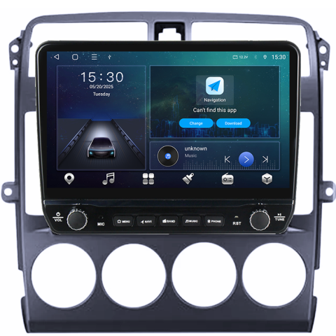 Navigatie dedicata Kia Carnival 2002-2006 Tesla cu butoane rotative model 2024, 4GB RAM 64GB ROM, Procesor Quadcore, Android 14, Display QLED 10", DSP, Carplay&Android Auto [5]