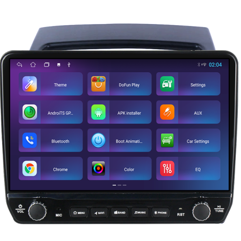 Navigatie dedicata Kia Carnival VQ 2006-2014 Tesla cu butoane rotative model 2024, 4GB RAM 64GB ROM, Procesor Quadcore, Android 14, Display QLED 10", DSP, Carplay&Android Auto [3]