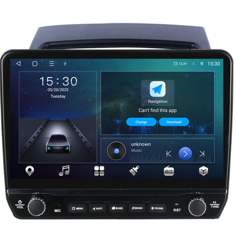 Navigatie dedicata Kia Carnival VQ 2006-2014 Tesla cu butoane rotative model 2024, 4GB RAM 64GB ROM, Procesor Quadcore, Android 14, Display QLED 10", DSP, Carplay&Android Auto [5]