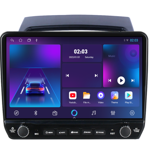 Navigatie dedicata Kia Carnival VQ 2006-2014 Tesla cu butoane rotative model 2024, 4GB RAM 64GB ROM, Procesor Quadcore, Android 14, Display QLED 10", DSP, Carplay&Android Auto [4]