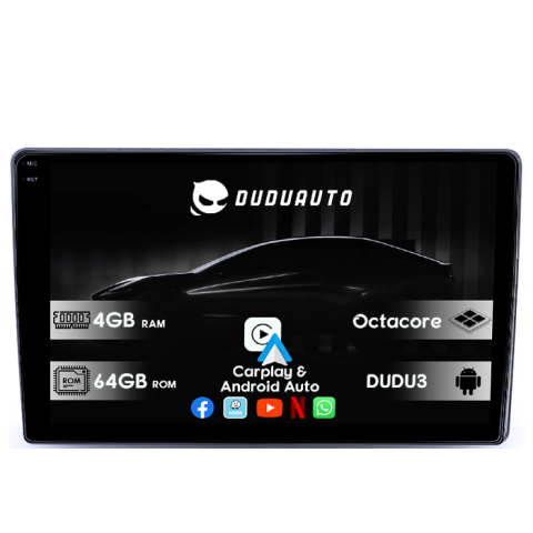 Navigatii Dedicate - Navigatie dedicata Kia Ceed 2006-2012, DUDU3, 4GB RAM 64GB ROM, Octacore, Platforma 8581, Android, Display QLED 9", DSP, Carplay&AndroidAuto