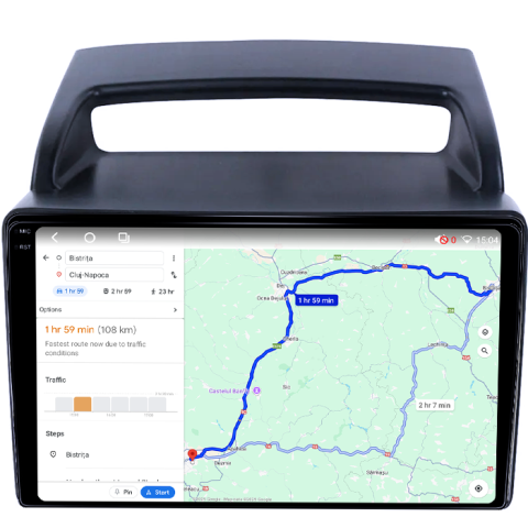 Navigatie dedicata KIA Carnival VQ 2006-2014, 4GB RAM 64GB ROM, Procesor Qualcomm Octacore, Android 14, Rezolutie 2K, Display QLED 9", DSP, Carplay&Android Auto, SIM 4G [3]