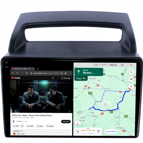 Navigatie dedicata KIA Carnival VQ 2006-2014, 4GB RAM 64GB ROM, Quad Core, Display 9" QLED 1K, Carplay, Android 14, Bluetooth, Magazin Play, Suport Camere AHD [5]