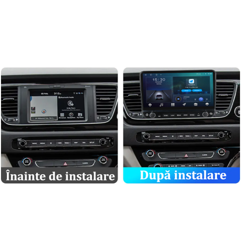 Navigatie dedicata Kia Carnival 2014-2020 Tesla cu butoane rotative model 2024, 4GB RAM 64GB ROM, Procesor Quadcore, Android 14, Display QLED 10", DSP, Carplay&Android Auto [6]
