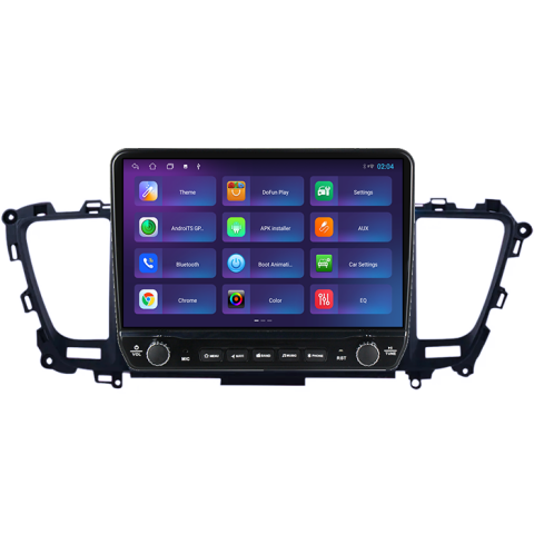 Navigatie dedicata Kia Carnival 2014-2020 Tesla cu butoane rotative model 2024, 4GB RAM 64GB ROM, Procesor Quadcore, Android 14, Display QLED 10", DSP, Carplay&Android Auto [3]