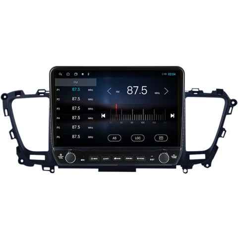 Navigatie dedicata Kia Carnival 2014-2020 Tesla cu butoane rotative model 2024, 4GB RAM 64GB ROM, Procesor Quadcore, Android 14, Display QLED 10", DSP, Carplay&Android Auto [2]