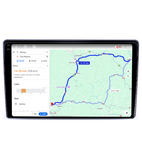 Navigatie dedicata Kia Ceed 2006-2012, 4GB RAM 64GB ROM, Procesor Qualcomm Octacore, Android 14, Rezolutie 2K, Display QLED 9", DSP, Carplay&Android Auto, SIM 4G [5]
