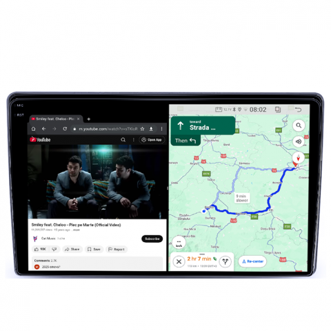 Navigatie dedicata Kia Ceed 2006-2012, 4GB RAM 64GB ROM, Quad Core, Display 9" QLED 1K, Carplay, Android 14, Bluetooth, Magazin Play, Suport Camere AHD [3]