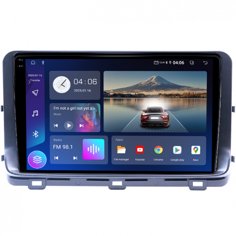 Navigatie dedicata KIA Ceed 2018- 2022, 4GB RAM 64GB ROM, Quad Core, Display 10" QLED 1K, Carplay, Android 14, Bluetooth, Magazin Play, Suport Camere AHD [1]