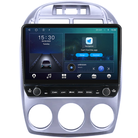 Navigatie dedicata Kia Cerato 2005-2006 Tesla cu butoane rotative model 2024, 4GB RAM 64GB ROM, Procesor Quadcore, Android 14, Display QLED 10", DSP, Carplay&Android Auto [6]