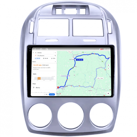 Navigatie dedicata Kia Cerato 2005-2006, 4GB RAM 64GB ROM, Octacore, Android 14, Display QLED 1K 9", Carplay&Android Auto, SIM 4G, Ventilator Activ [3]