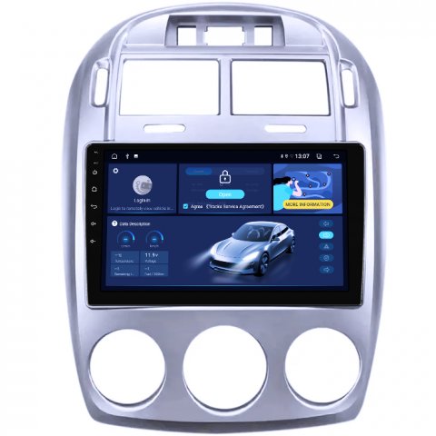 Navigatie dedicata Kia Cerato 2005-2006, 8GB RAM 128GB ROM, Octacore, Platforma TS18, Android 13, Display QLED 9”, Suporta camera 360º, DSP, Carplay&Android Auto, SIM 4G, Ventilator Activ [1]