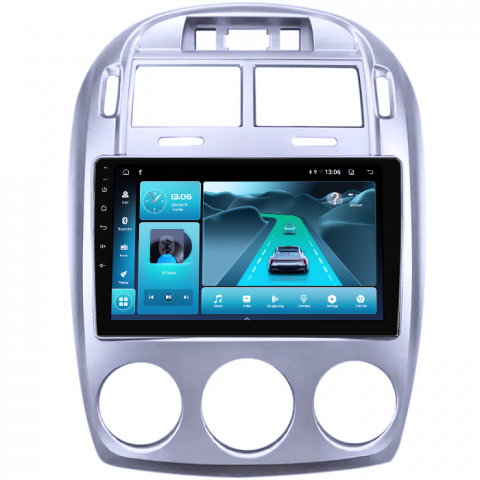 Navigatie dedicata Kia Cerato 2005-2006, 8GB RAM 128GB ROM, Octacore, Platforma TS18, Android 13, Display QLED 9”, Suporta camera 360º, DSP, Carplay&Android Auto, SIM 4G, Ventilator Activ [2]