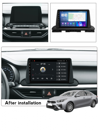 Navigatie dedicata Kia Cerato 2018-2021, 4GB RAM 32GB ROM, Octacore, Android 14, Display QLED 1K 9", DSP, Carplay&Android Auto, SIM 4G, Bluetooth, Ventilator Activ [5]