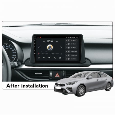 Navigatie dedicata Kia Cerato 2018-2021, 4GB RAM 32GB ROM, Octacore, Android 14, Display QLED 1K 9", DSP, Carplay&Android Auto, SIM 4G, Bluetooth, Ventilator Activ [4]