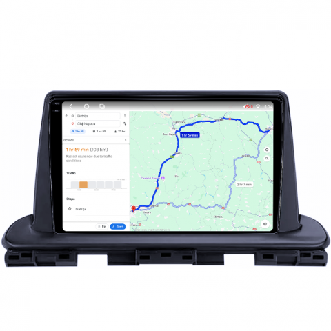 Navigatie dedicata Kia Cerato 2018-2021, 4GB RAM 64GB ROM, Octacore, Android 14, Display QLED 1K 9", Carplay&Android Auto, SIM 4G, Ventilator Activ [3]