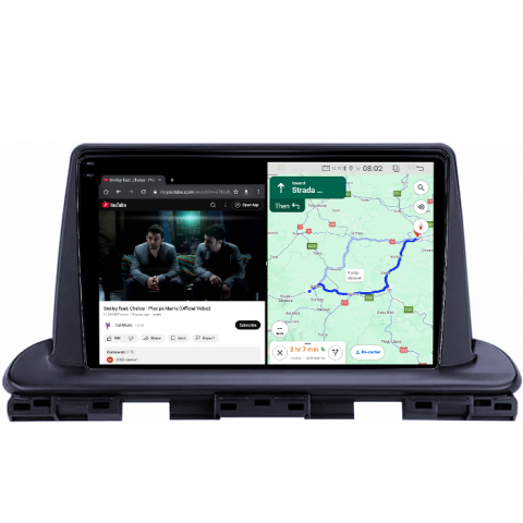 Navigatie dedicata Kia Cerato 2018-2021, 4GB RAM 64GB ROM, Quad Core, Display 9" QLED 1K, Carplay, Android 14, Bluetooth, Magazin Play, Suport Camere AHD [3]