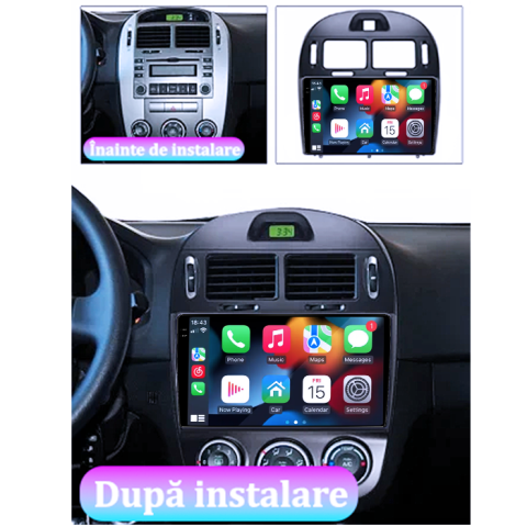 Navigatie dedicata KIA Cerato Foret 2017, 4GB RAM 64GB ROM, Procesor Qualcomm Octacore, Android 14, Rezolutie 2K, Display QLED 10", DSP, Carplay&Android Auto, SIM 4G [6]