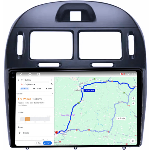 Navigatie dedicata KIA Cerato Foret 2017, 4GB RAM 64GB ROM, Procesor Qualcomm Octacore, Android 14, Rezolutie 2K, Display QLED 10", DSP, Carplay&Android Auto, SIM 4G [5]