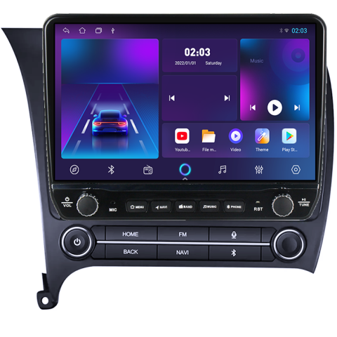 Navigatie dedicata KIA K3 2013-2018 Tesla cu butoane rotative model 2024, 4GB RAM 64GB ROM, Procesor Quadcore, Android 14, Display QLED 10", DSP, Carplay&Android Auto [4]