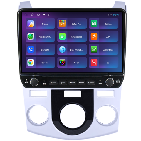 Navigatie dedicata Kia Forte Cerato 2008-2013 Tesla cu butoane rotative model 2024, 4GB RAM 64GB ROM, Procesor Quadcore, Android 14, Display QLED 10", DSP, Carplay&Android Auto [3]