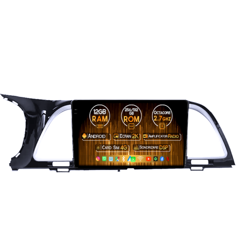 Kia K4 2014 - Navigatie dedicata Kia K4 2014, 12GB RAM 256GB ROM, Android 13, Rezolutie 2K, Display QLED, 9", DSP, Carplay, Android Auto, Internet, Youtube, Waze, Wi Fi, US